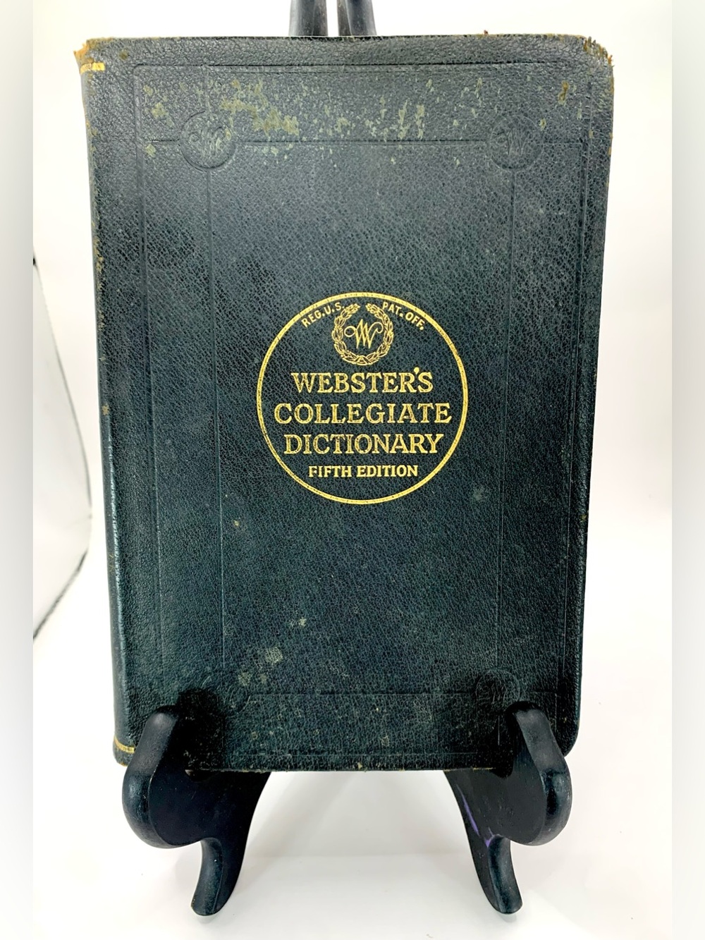 Webster’s Collegiate Dictionary - Fifth Edition - 1939 - Leatherette